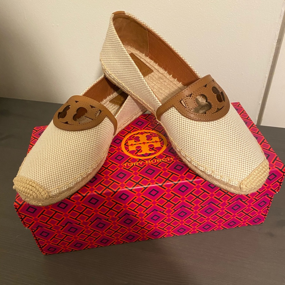 Tory Burch Espadrilles. NEVER WORN!